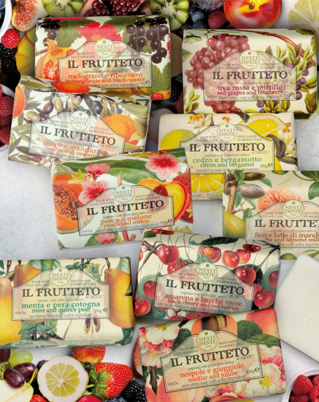 Nesti Dante Frutteto Soap Olive & Tangerine 250 g 3 Nesti Dante Frutteto Soap Olive & Tangerine 250 g – Bild 3