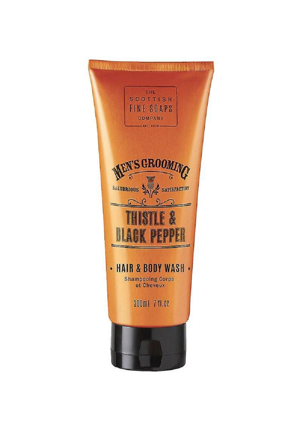 The Scottish Fine Soaps Men's Grooming Thistle & Black Pfeffer Hair & Body Wash 200 ml 2 The Scottish Fine Soaps Men's Grooming Thistle & Black Pfeffer Hair & Body Wash 200 ml – Bild 2