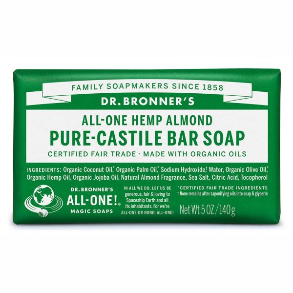 Dr. Bronner's Mandel Reine Naturseife 140 g