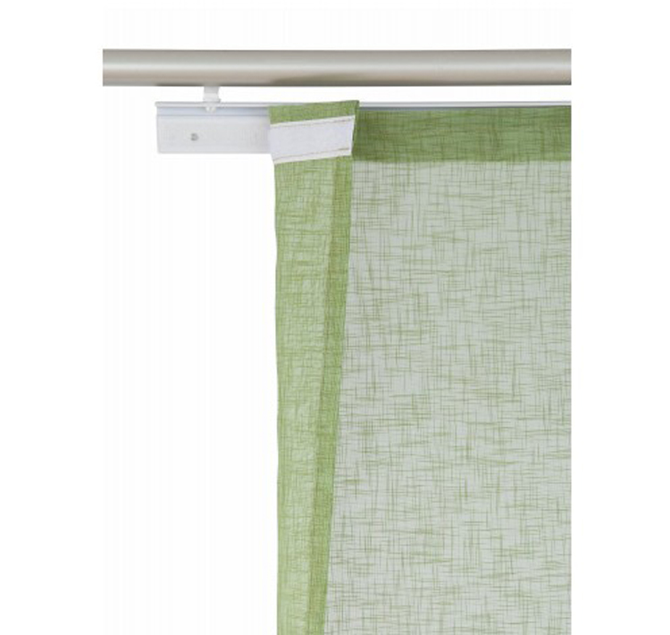 My home Set bestickter Schiebevorhang Turek Klettschiene Klettband HxB 245x60 cm 3 My home Set bestickter Schiebevorhang Turek Klettschiene Klettband HxB 245x60 cm – Bild 3