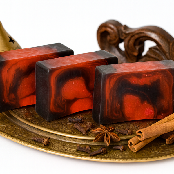 Nesbel Seife Schwarzer Mond – mystisch & frisch | Glycerin & Ziegenmilch (100 g)