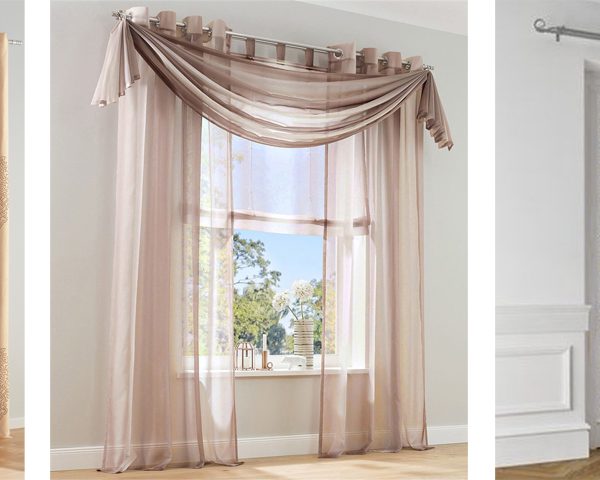 Heine Home 1 Stck. Digital bedruckter Dekostore Seidenoptik Ösen HxB 245x140 cm 7 slide10 4