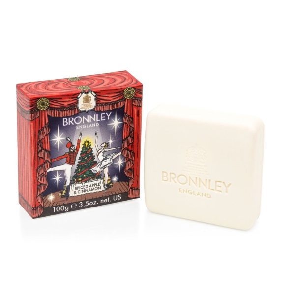 Bronnley Luxus Seife Apple & Cinnamon in Geschenkbox 100 g 5 weihnachten